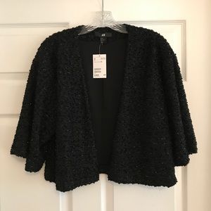 NWT - H&M shrug / bolero jacket